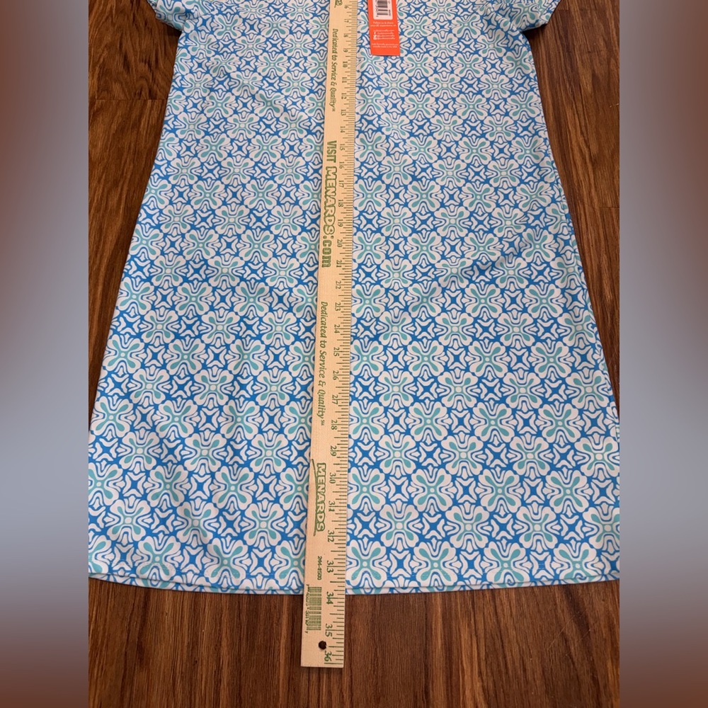 NWT Jude Connally Blue and White Floral Dress Small - Picture 6 of 8